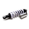 Click to view product details and reviews for Pit Bike Rear Shock Absorber 280mm Piggy Back Silver White.