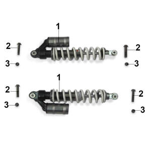 Xtrax Sport 250cc Quad Bike Front Shock Absorber