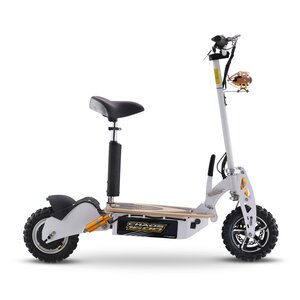 Chaos 48v 1600w Hub Drive Off Road White Adult Electric Scooter