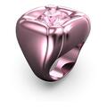 Click to view product details and reviews for Swarovski Dulcis Cocktail Ring Cushion Cut Crystals Pink Size 52 5609721.