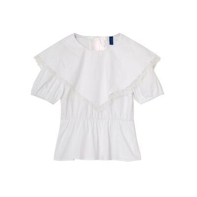 Edmee Cotton Shirt - White