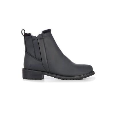 Pioneer Waterproof Leather Boots - Black