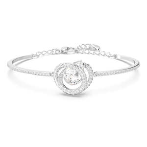 Swarovski Generation Bangle White Rhodium Plated 5636592