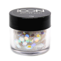 Cuccio Icon Glitter Dust - Iridescent Festival Icing Sugar 125 Hex