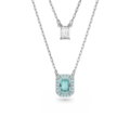 Click to view product details and reviews for Swarovski Millenia Layered Necklace Octagon Cut Blue Rhodium Plated 5640557.