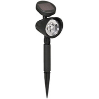 LED Solar Powered Spotlight for Gardens - Pack of 2