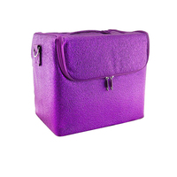 Red Spot Beauty Case Purple Sparkle