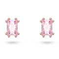 Click to view product details and reviews for Swarovski Stilla Stud Earrings Cushion Cut Pink Rose Gold Tone Plated 5639136.