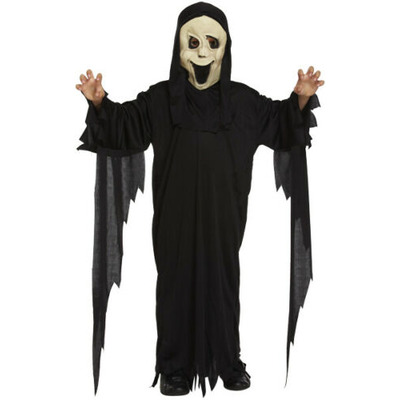 Child Scream Ghost Halloween Fancy Dress Costume (7-9 Years)
