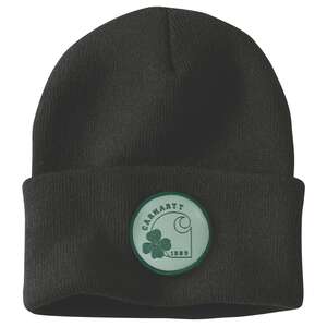 Carhartt Cuffed Beanie With Graphic Shamrock