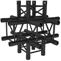 Contestage Quatro290 Truss 6 Way Cross - Black