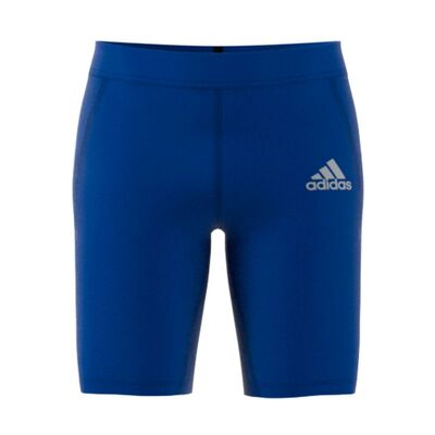 Adidas Mens Techfit Tight Shorts - Blue