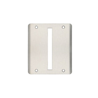 Zoo Hardware Vier DIN Spare Double Strike To Suit Roller, Satin Stainless Steel - ZLAP22SS SATIN STAINLESS STEEL
