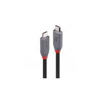 Lindy 2m USB 4 240W Type C Cable, Anthra Line