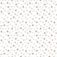 Little Explorers 2 Wallpaper Five Leaf Flower Beige Galerie 14842