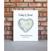 Personalised Engagement Gift Map Print