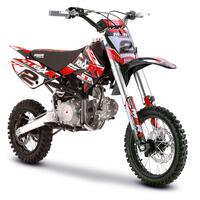 M2R Racing KM125MX 125cc 82cm Red Pit Bike