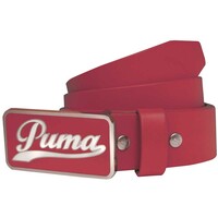 red puma golf belt