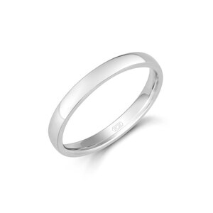 Honour Platinum Court Wedding Ring 25mm