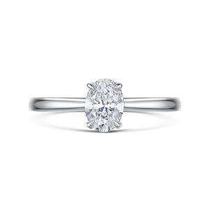 Honour Oval Cut Diamond Ring 070cts