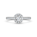 Click to view product details and reviews for Brilliant Cut Halo Diamond Ring 076cts.