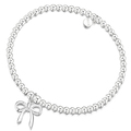 Click to view product details and reviews for Rox Silver Bow Bracelet.