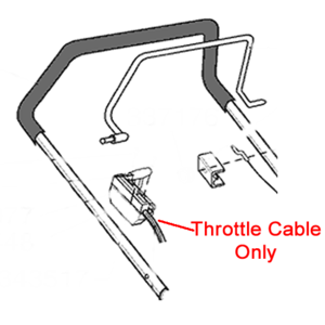 Al Ko Replacement Throttle Cable Ak549670