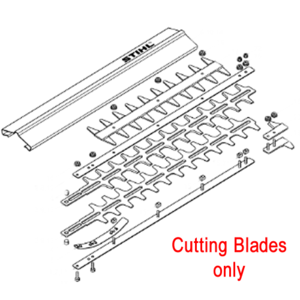 Stihl Hs75 Hs80 20 Hedge Trimmer Blade Set S N 145512844