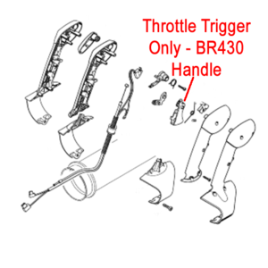 Stihl Throttle Trigger Br Blowers 4282 180 1500