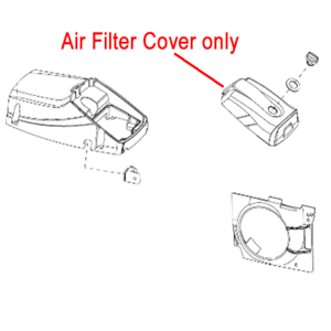 Mitox Chainsaw Air Filter Cover Miyd45 40500 1 Mitox Chainsaw Air Filter Cover Miyd45 40500 1