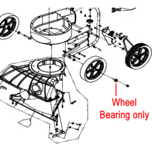 Billy Goat Flanged Wheel Bearing 900774