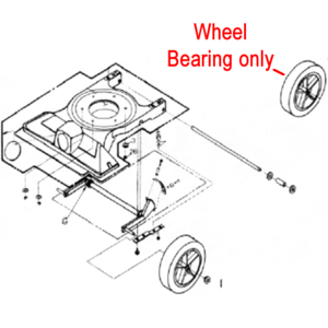 Billy Goat Wheel Bearing Kd Models 900498