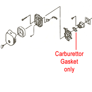 Mitox Carburettor Gasket Mi1e34f 1