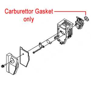 Mitox Blower Carburettor Gasket Mi1e34f 2b