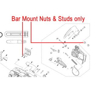 Mitox Bar Mount Nuts Studs Migb T61771 Miyd360300 13