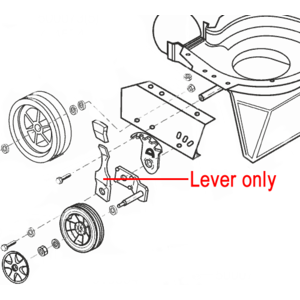 Al Ko Height Adjust Control Lever 46579130