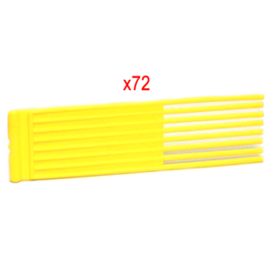 Westwood Webbed Sweeper Bristles Brushes Set Of 72 P N 14936301