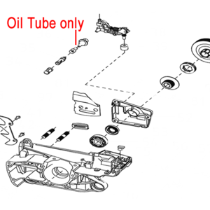 Mitox Chainsaw Oil Tube Pipe Miyd450100 12