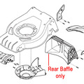 Click to view product details and reviews for Mountfield Lawnmower Rear Baffle 322108302 0.
