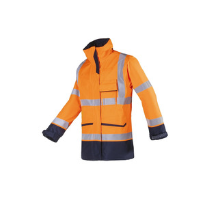 Sioen Falcon 7229 Fr Ast High Vis Orange Rain Coat