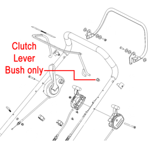 Hayter Lawnmower Clutch Lever Bush 226034