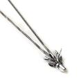 Click to view product details and reviews for Miniature Stag Head Necklace In Silver 16 42cm.