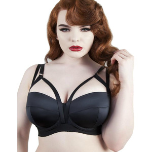 Playful Promises Candace Fuller Bust Strappy Balcony Bra