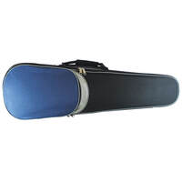 Primavera Shaped Violin Case Black/Blue 1/2