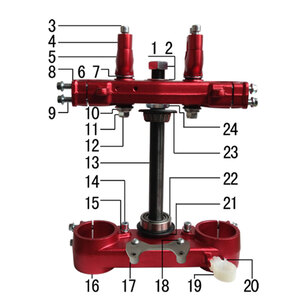 M2r M1 250cc Dirt Bike Lower Fork Triple Clamp