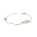 Click to view product details and reviews for Bead Bracelet In Silver And Aventurine Default Title.