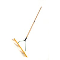 Fyna Lite Plastic Ménage & Hay Rake - 16 Tines - Single / Double Sided - Single