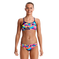 Funkita Girls Racerback Two Piece Bikini Set