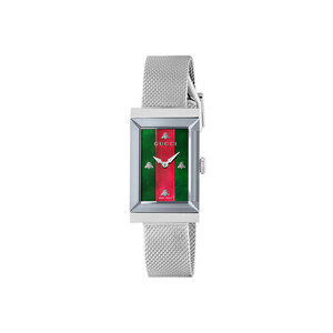 Gucci G Frame Mesh Strap Watch Ya147401