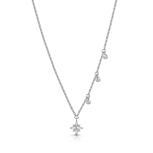 Rox Celestial Star And Drop Pendant